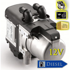 Webasto evo 5+ diesel 12v bilvarmer Kompletsæt / MultiControl ur.